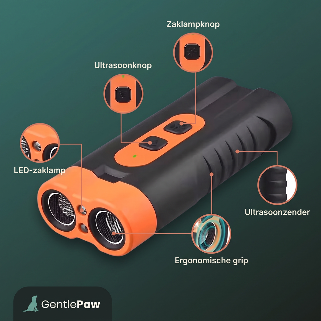 GentlePaw Go™ | Hondenfluisteraar Blafcontrole Apparaat