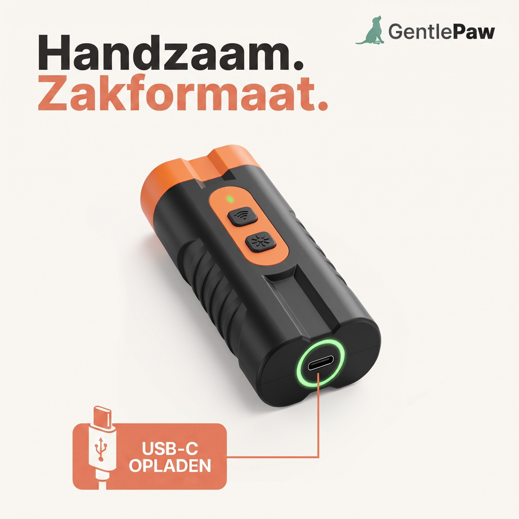 GentlePaw Go™ | Hondenfluisteraar Blafcontrole Apparaat