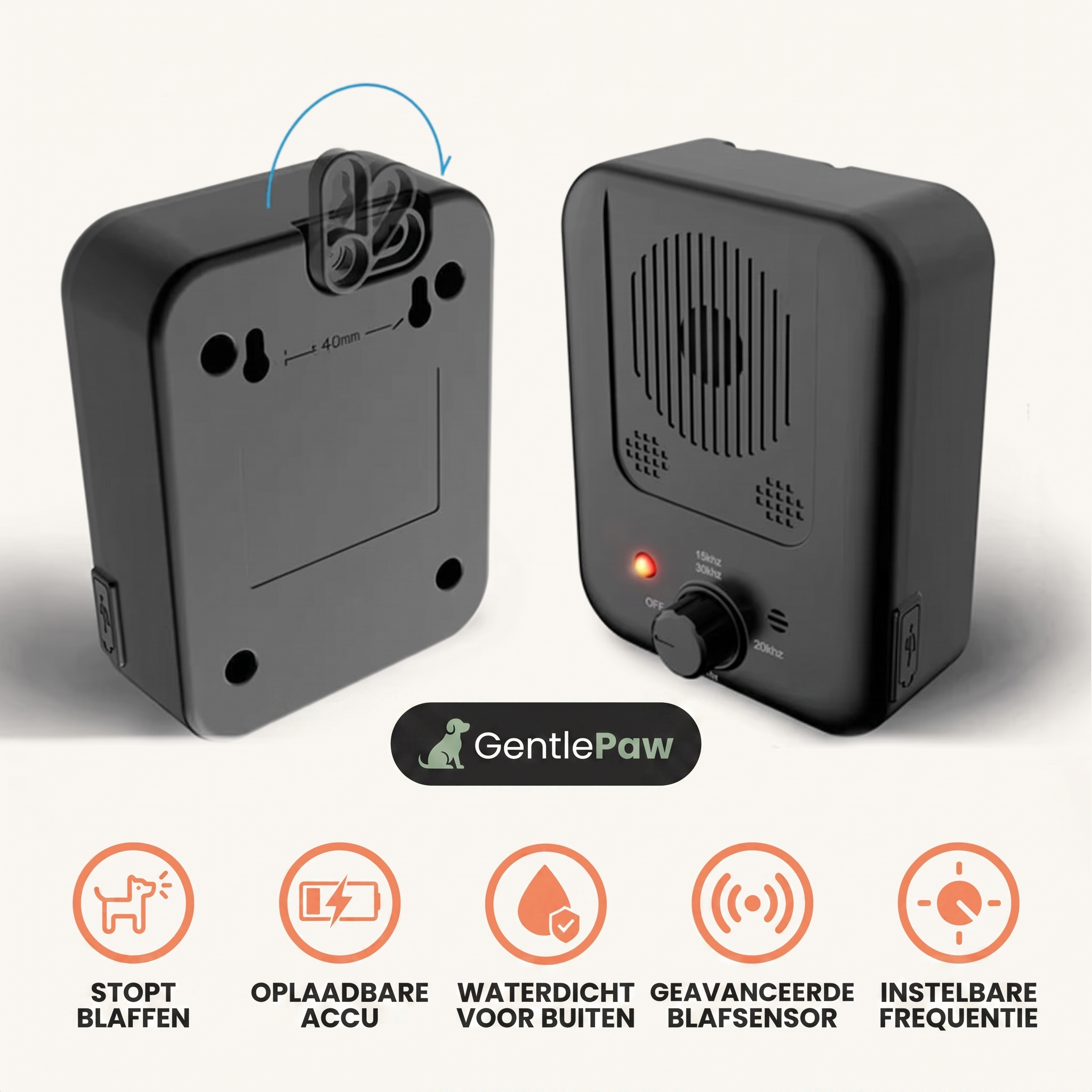 GentlePaw Calm™ | Pijnvrij Anti-Blafapparaat